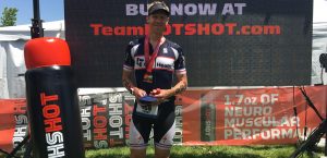 Corey Knop at HOTSHOT booth
