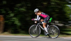 cyclist on road