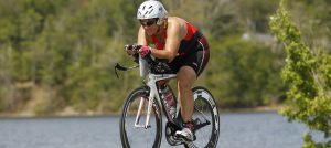 Cathy Ellis cycling