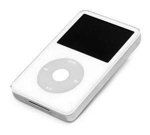 close up of iPod
